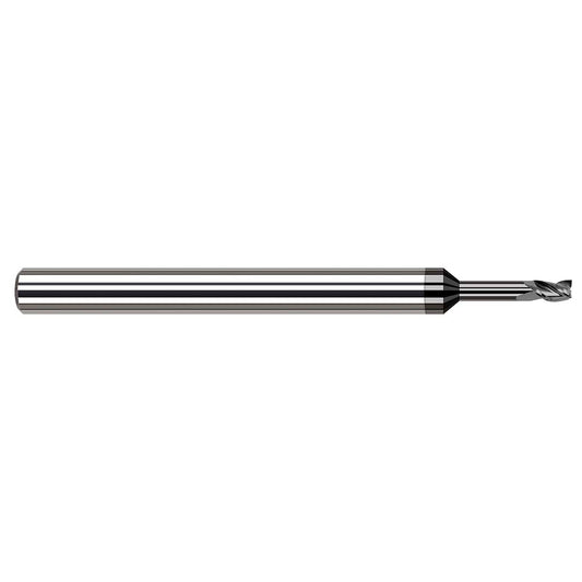 Harvey Tool 33262-C4 Square End Mill 1/16" Dia, 3/32" LOC, 3 Flute, Solid Carbide