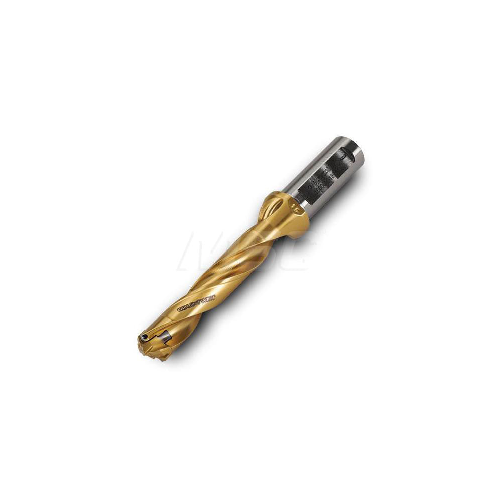 Ingersoll Cutting Tools 6181215 Replaceable-Tip Drill 0.5315 to 0.5472" Dia, 2.68" Max Depth, 5/8" Straight-Cylindrical Shank