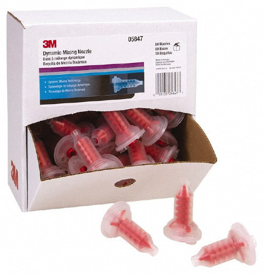 3M 7000119826 Body Shop Tools Tool Type Mixing Nozzles  For Use With Any Vehicle  Includes 50 Nozzles per Box  
