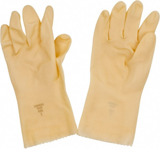 Ansell 120131 Series 88-394 Chemical Resistant Gloves  Size Large,  20.00 Thick,  Latex,  Unsupported,