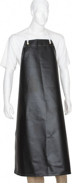 Ansell 950290 Series 56-512 Disposable & Chemical-Resistant Apron  45" Length,  17.0000 mil Thick,  Black