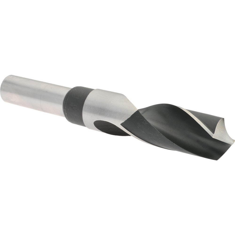 Hertel 306 1 Reduced Shank Drill Bit 1" Dia, 3/4" Shank Dia, 118 deg Point, High-Speed Steel