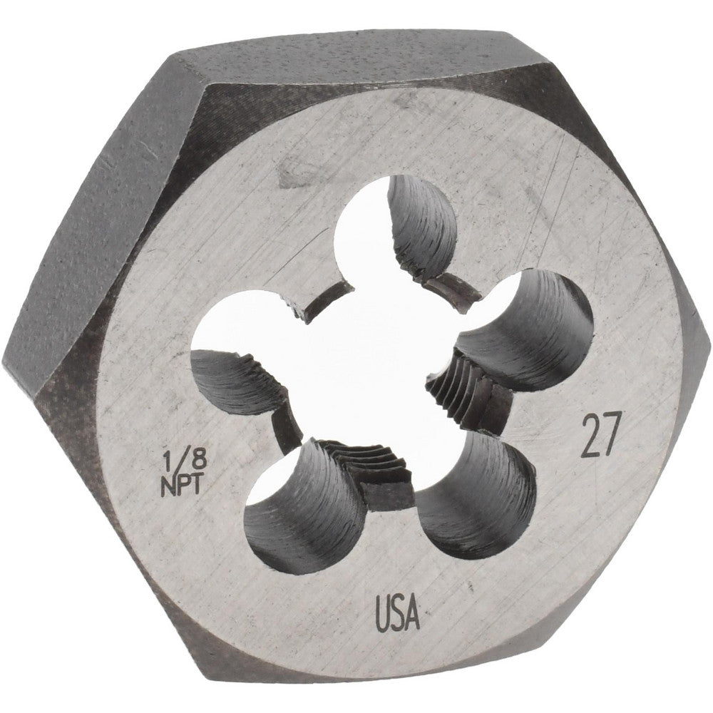 Cle-Line C65571 1/8-27 NPT x 1-1/16" Hex Hex Pipe Die