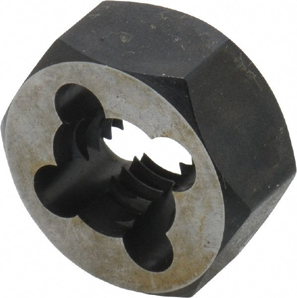 Cle-Line C65608 Hex Rethreading Die 7/16-14, Right Hand, Carbon Steel