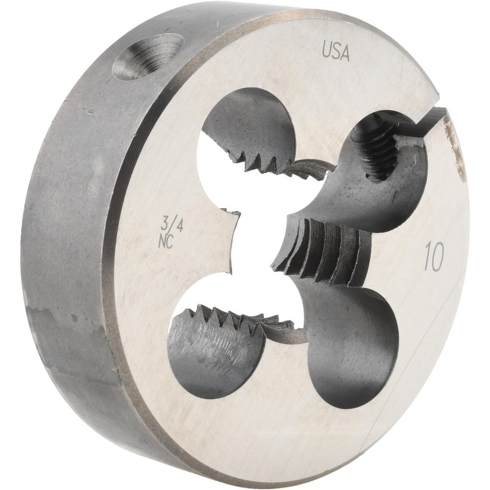 Cle-Line C65328 Round Die 3/4-10, 2" OD, Carbon Steel