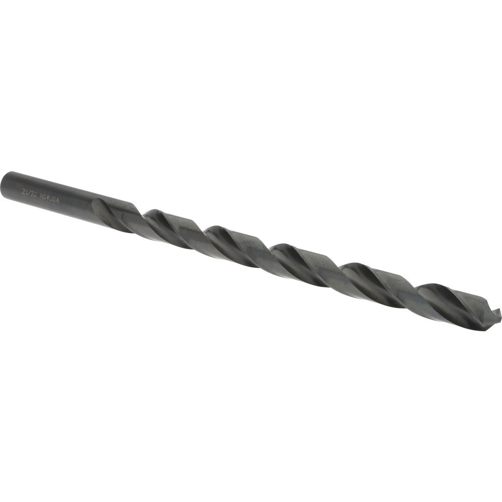 Hertel 212.65625 Extra Length Drill Bit 0.6562" Dia, 118 &deg Point, High Speed Steel