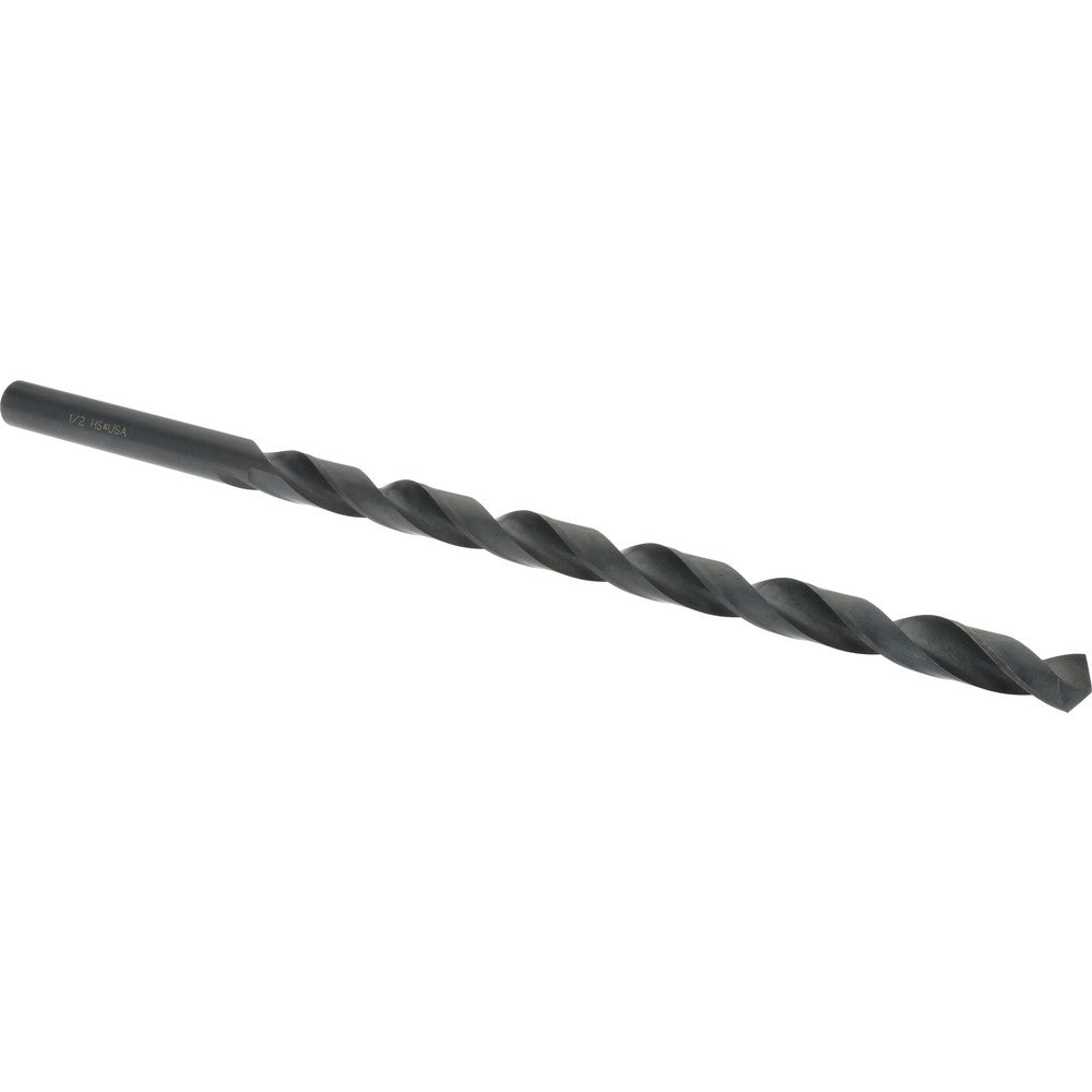 Hertel 212.5 Extra Length Drill Bit 1/2" Dia, 118 &deg Point, High Speed Steel