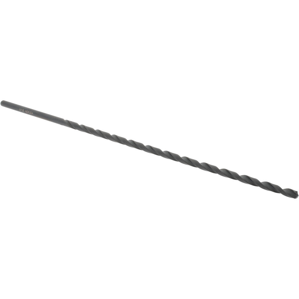 Hertel 208B 3/16 Extra Length Drill Bit 3/16" (0.1875), 118 deg, High Speed Steel