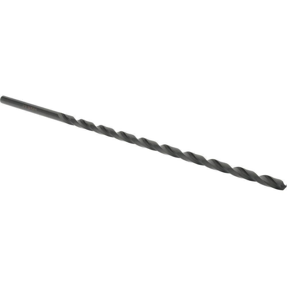 Hertel 208B 1/4 Extra Length Drill Bit 1/4" (0.2500), 118 deg, High Speed Steel