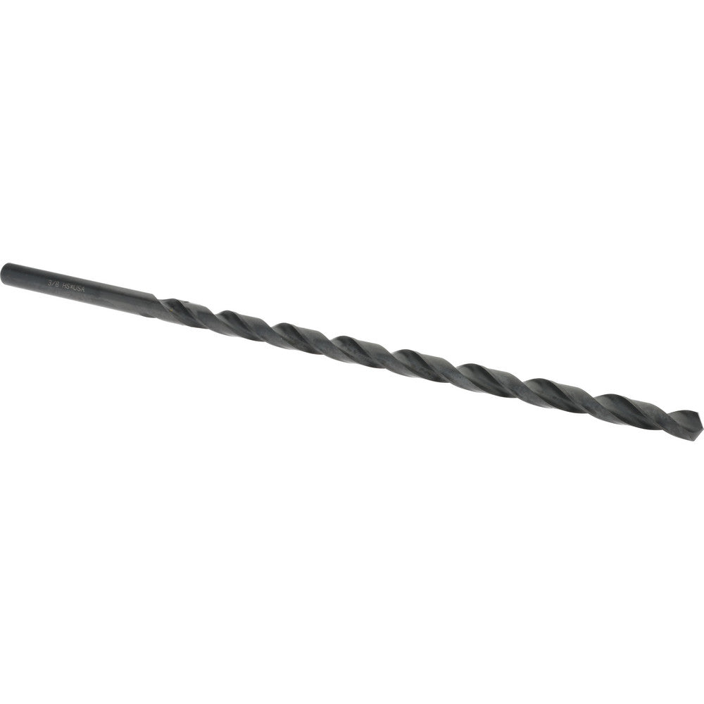 Hertel 212.375 Extra Length Drill Bit 3/8" Dia, 118 &deg Point, High Speed Steel