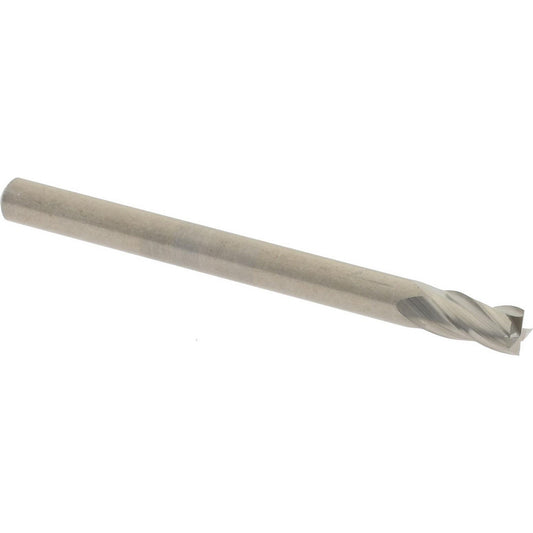 Hertel E599924647 Square End Mill 3.00 mm Dia, 6.00 mm LOC, 4 Flute, Solid Carbide