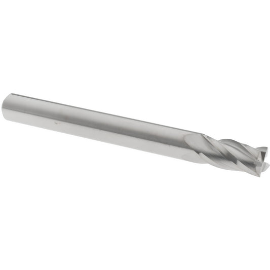Hertel E599924655 Square End Mill 5.00 mm Dia, 10.00 mm LOC, 4 Flute, Solid Carbide