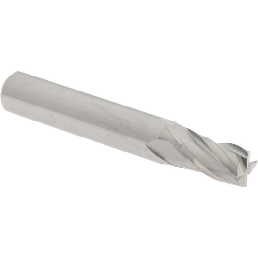 Hertel E599924659 Square End Mill 7.00 mm Dia, 12.00 mm LOC, 4 Flute, Solid Carbide