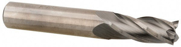 Hertel 89318869 Square End Mill 13/32" Dia, 1" LOC, 4 Flute, Solid Carbide