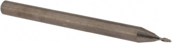 Hertel 89318950 Square End Mill 0.0313" Dia, 0.0625" LOC, 2 Flute, Solid Carbide