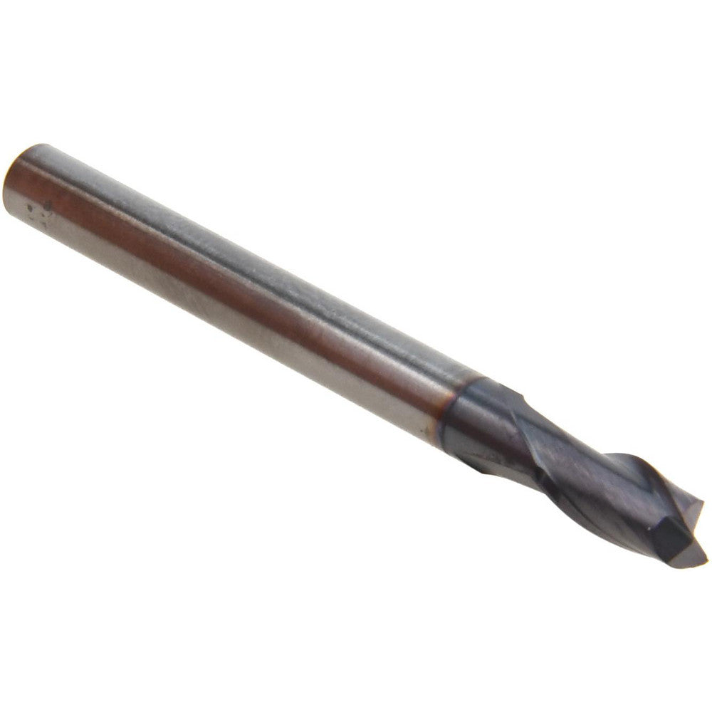 Hertel 89319339 Square End Mill 3/16" Dia, 5/16" LOC, 2 Flute, Solid Carbide