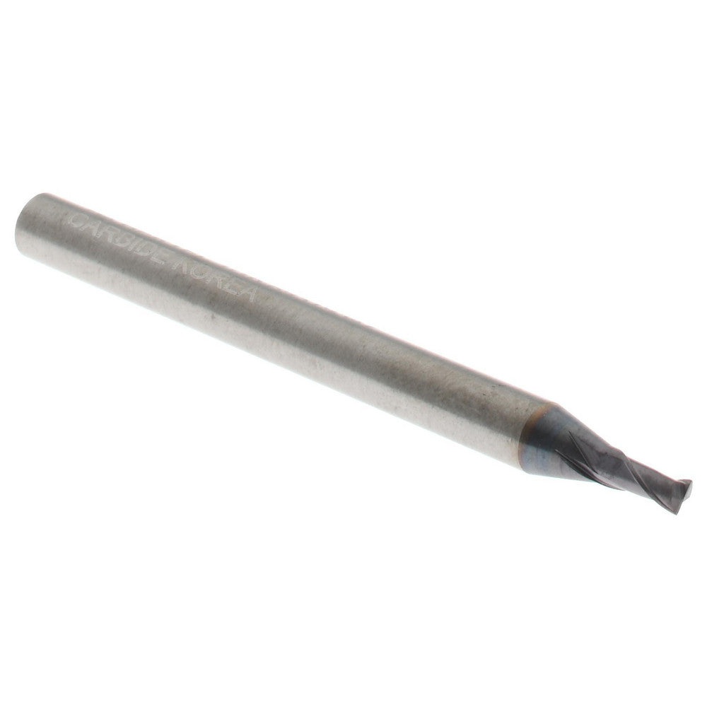 Hertel 89319347 Square End Mill 1/16" Dia, 1/8" LOC, 2 Flute, Solid Carbide