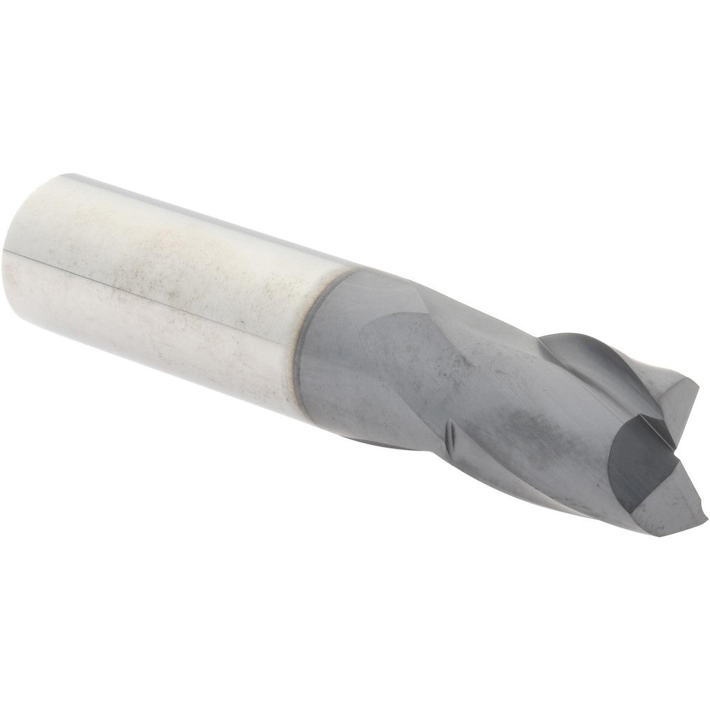 Hertel 89319412 Square End Mill 1/2" Dia, 5/8" LOC, 2 Flute, Solid Carbide