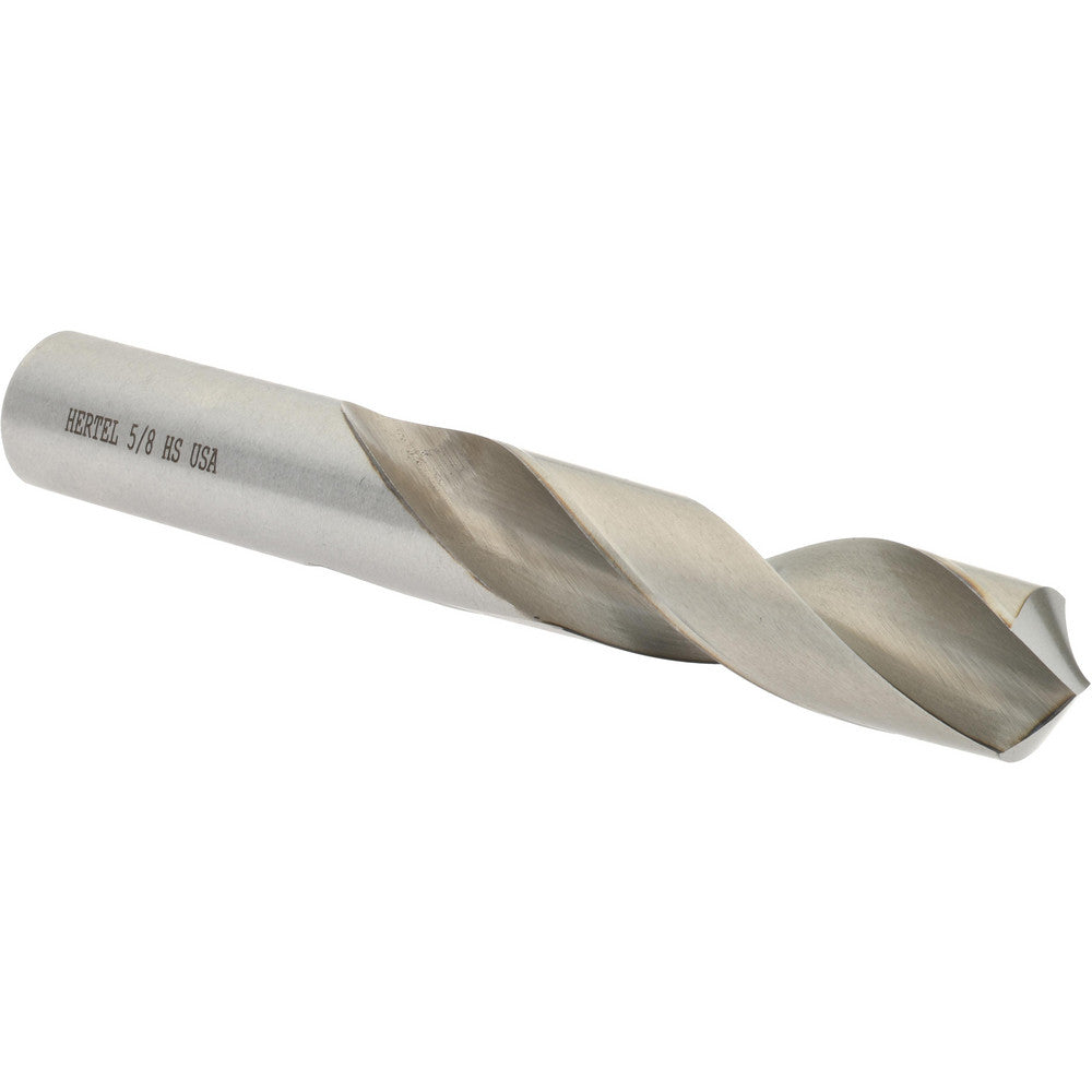 Hertel 89320667 Screw Machine Length Drill Bit 5/8" (0.6250) Dia, 118 deg, HSS