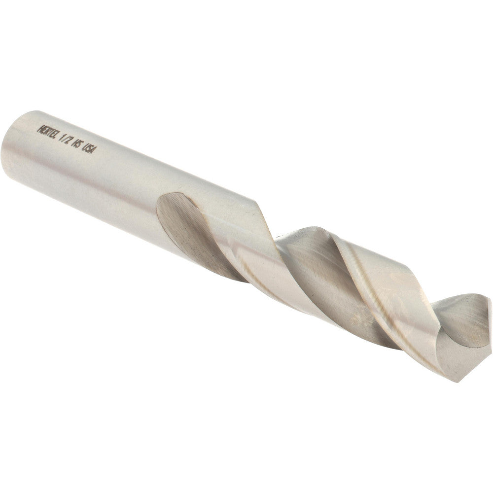 Hertel 89320675 Screw Machine Length Drill Bit 1/2" (0.5000) Dia, 118 deg, HSS