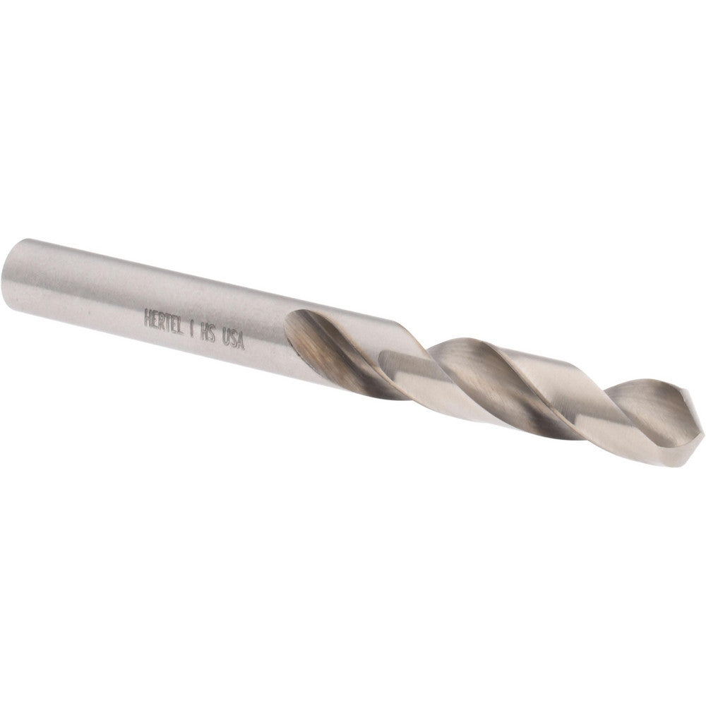 Hertel 89320980 Screw Machine Length Drill Bit Letter I, 118 &deg Point, High Speed Steel