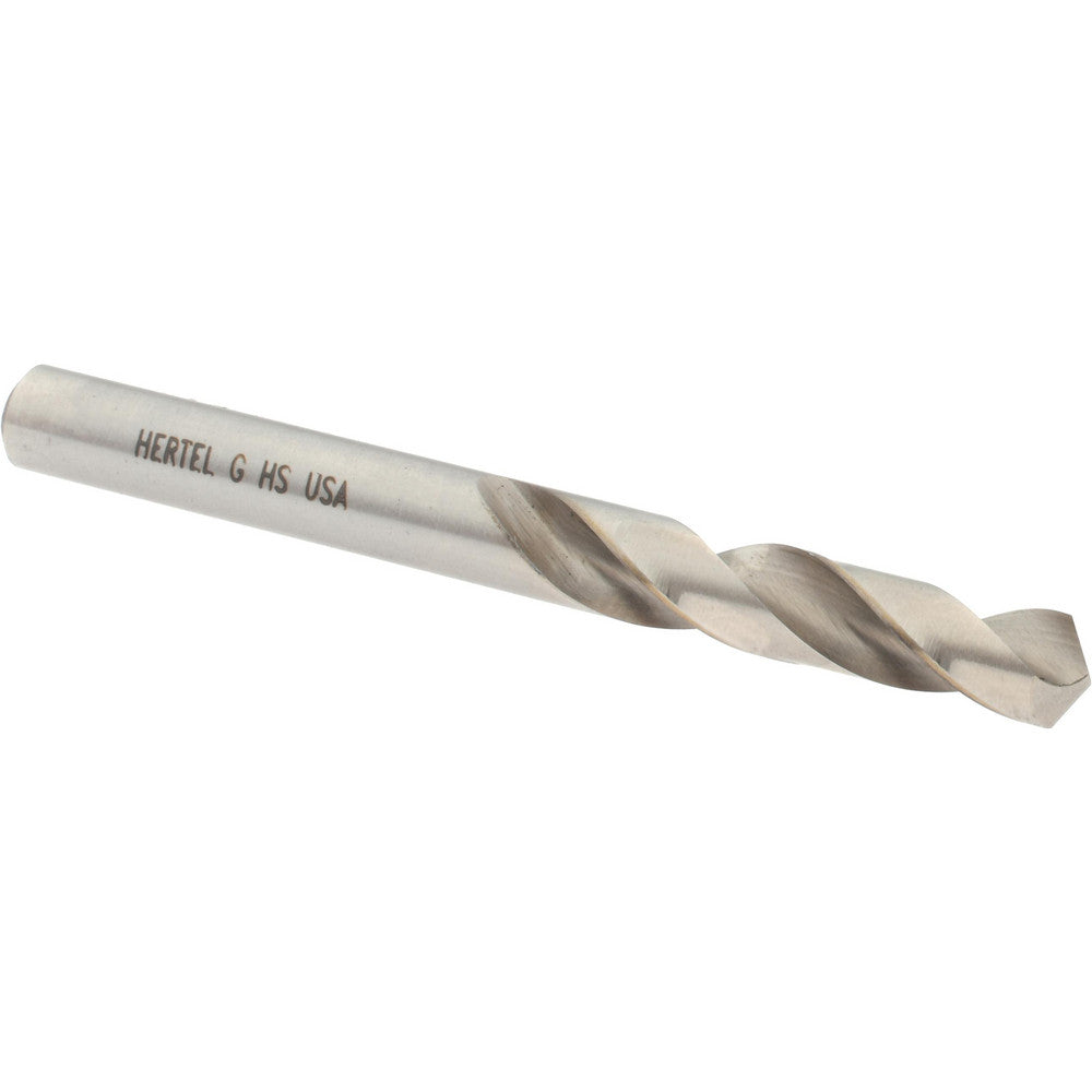 Hertel 89321038 Screw Machine Length Drill Bit Letter G, (0.2610) Dia, 118 deg, HSS