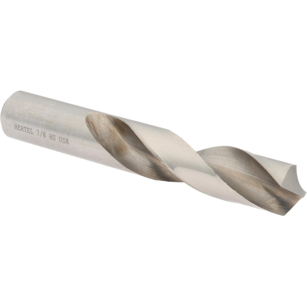 Hertel 89321301 Screw Machine Length Drill Bit 7/8" (0.8750) Dia, 118 deg, HSS