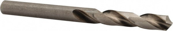 Hertel 89321384 Screw Machine Length Drill Bit #4, 118 &deg Point, High Speed Steel