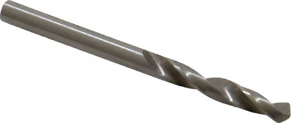 Hertel 89321707 Screw Machine Length Drill Bit #25, 118 &deg Point, High Speed Steel
