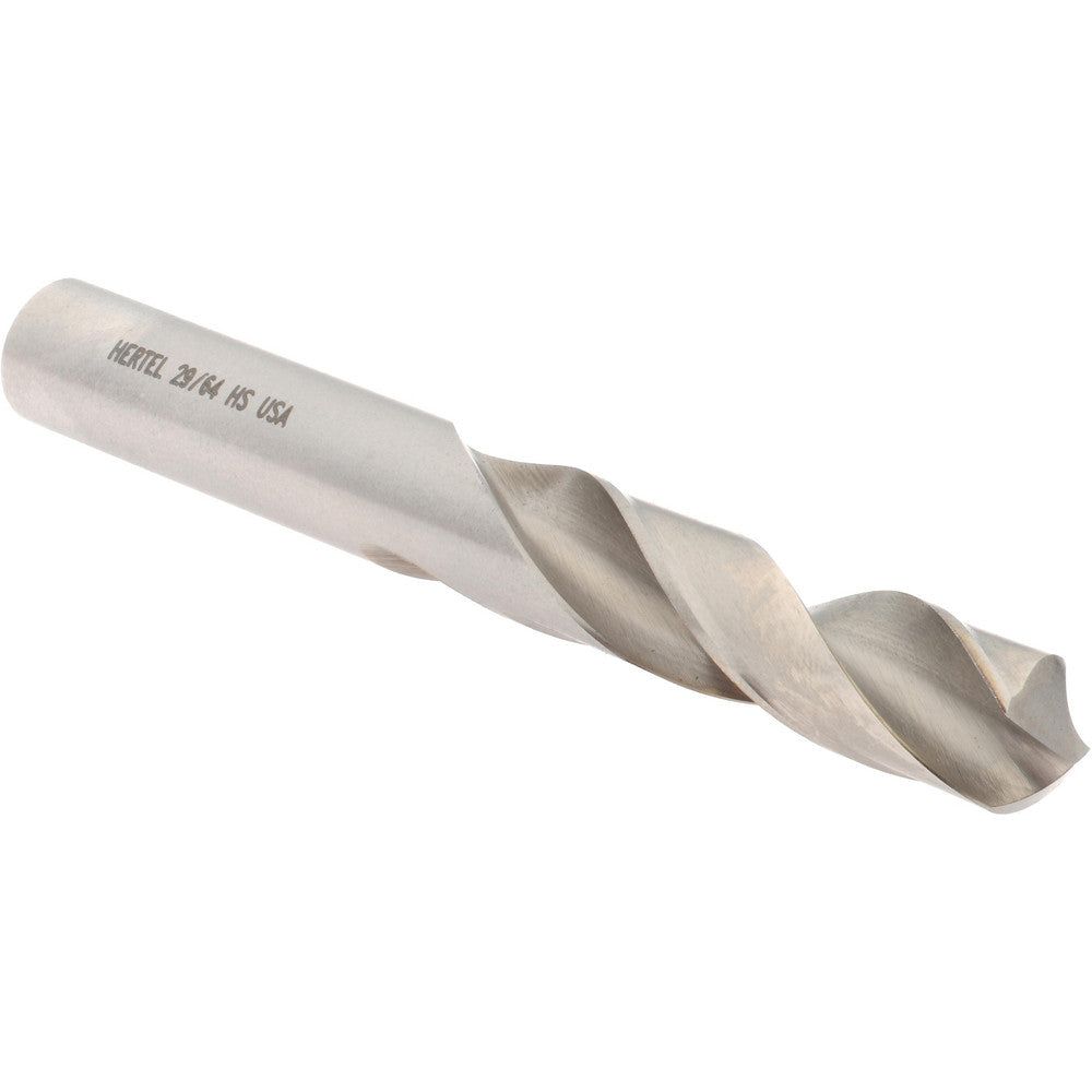 Hertel 89321731 Screw Machine Length Drill Bit 29/64" (0.4531) Dia, 118 deg, HSS