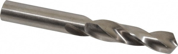 Hertel 89321749 Screw Machine Length Drill Bit 27/64" Dia, 118 &deg Point, High Speed Steel