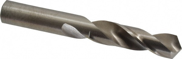 Hertel 89321756 Screw Machine Length Drill Bit 37/64" Dia, 118 &deg Point, High Speed Steel