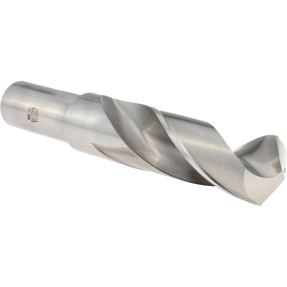 Hertel 89322028 Screw Machine Length Drill Bit 1-3/16" Dia, 118 deg Point, High-Speed Steel
