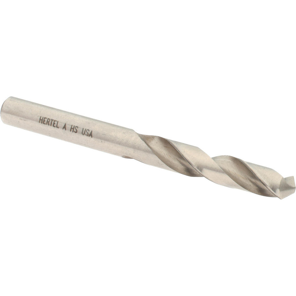 Hertel 89322093 Screw Machine Length Drill Bit Letter A, (0.2340) Dia, 118 deg, HSS