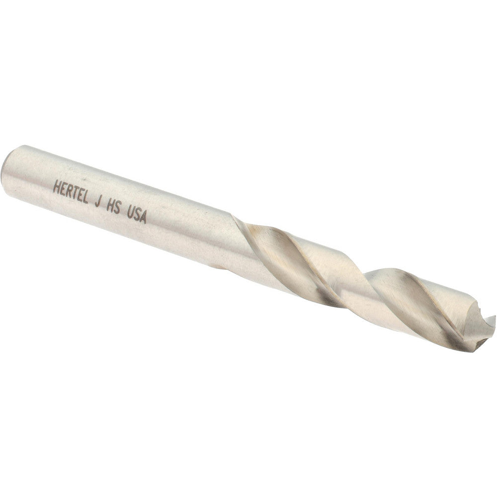 Hertel 89322135 Screw Machine Length Drill Bit Letter J, (0.2770) Dia, 118 deg, HSS