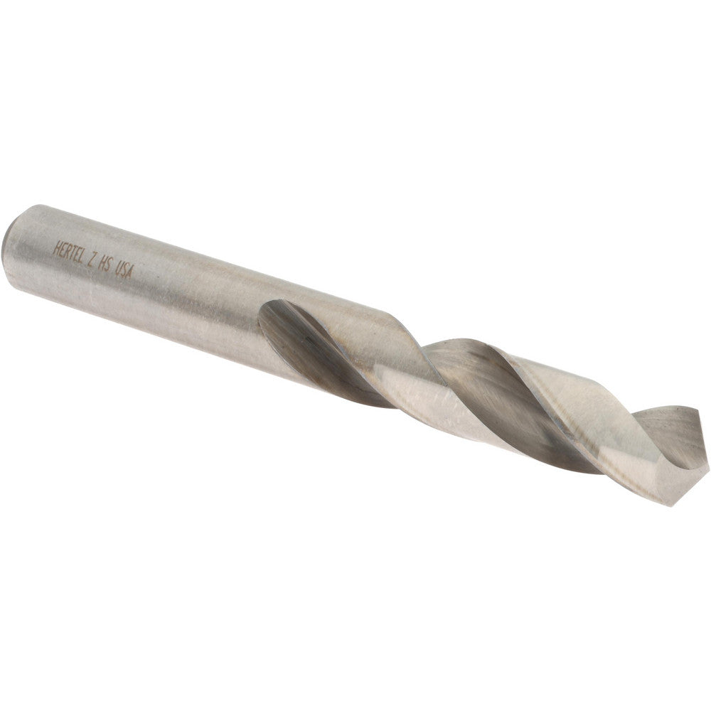 Hertel 89322176 Screw Machine Length Drill Bit Letter Z, 118 &deg Point, High Speed Steel