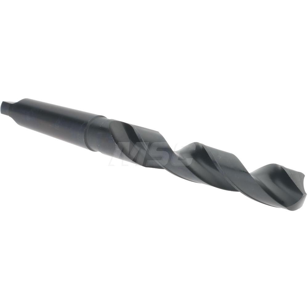 Hertel 89323026 Taper Shank Drill Bit 1-7/32" Dia, 4MT, 118 &deg Point, High Speed Steel