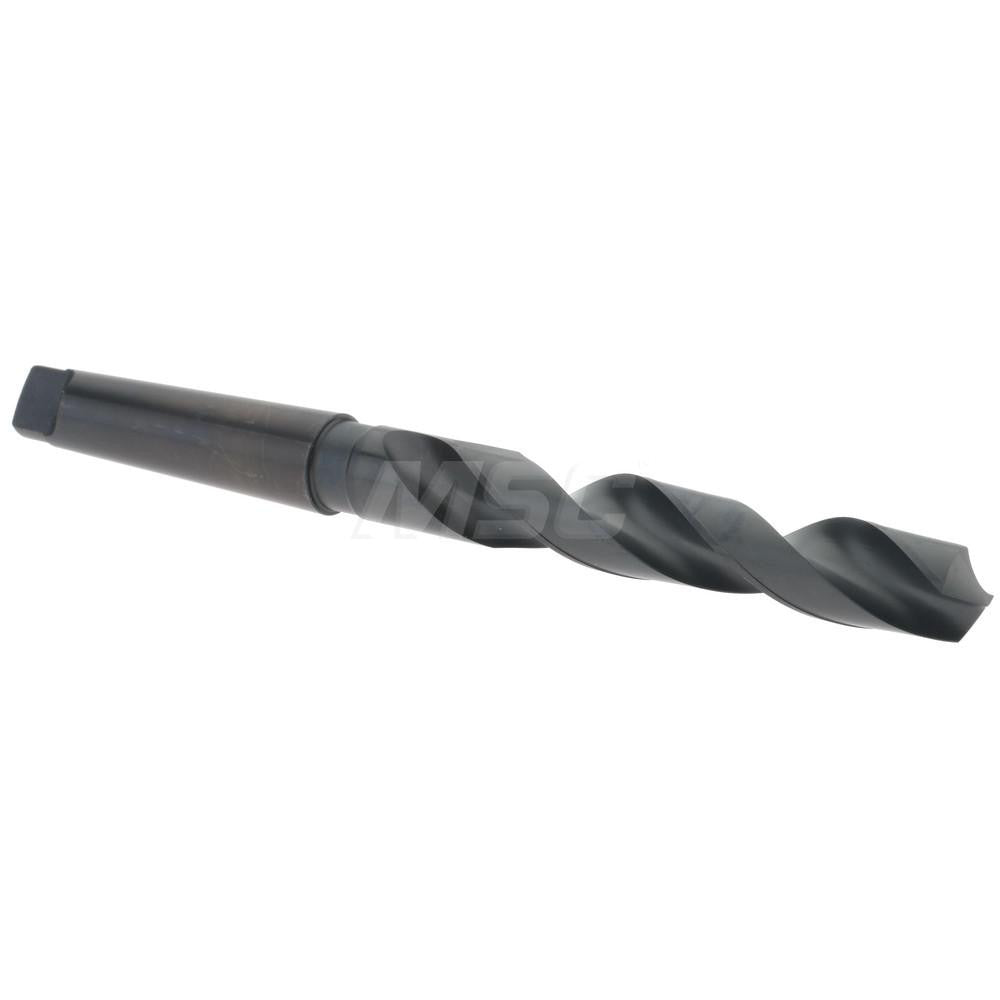 Hertel 89323158 Taper Shank Drill Bit 1-5/32" Dia, 4MT, 118 &deg Point, High Speed Steel