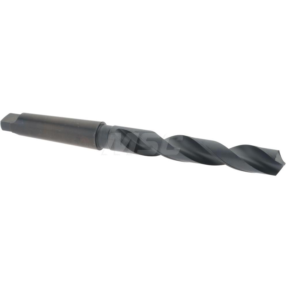 Hertel 89323190 Taper Shank Drill Bit 1-3/32" Dia, 4MT, 118 &deg Point, High Speed Steel