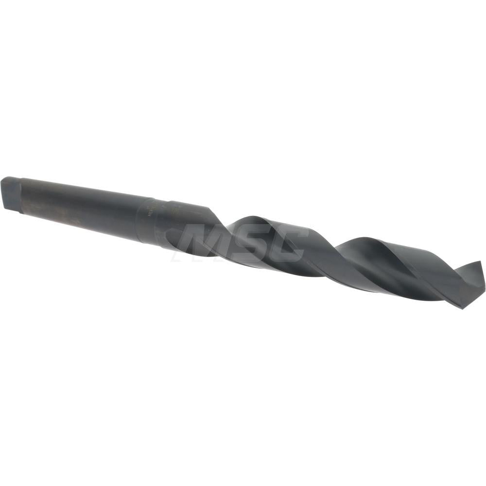 Hertel 89323208 Taper Shank Drill Bit 1" Dia, 3MT, 118 &deg Point, High Speed Steel