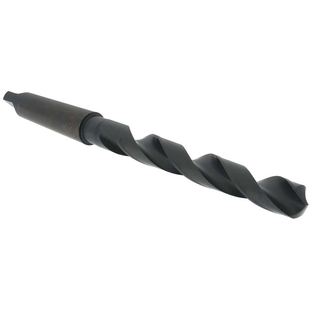 Hertel 89323257 Taper Shank Drill Bit 13/16" Dia, 3MT, 118 &deg Point, High Speed Steel