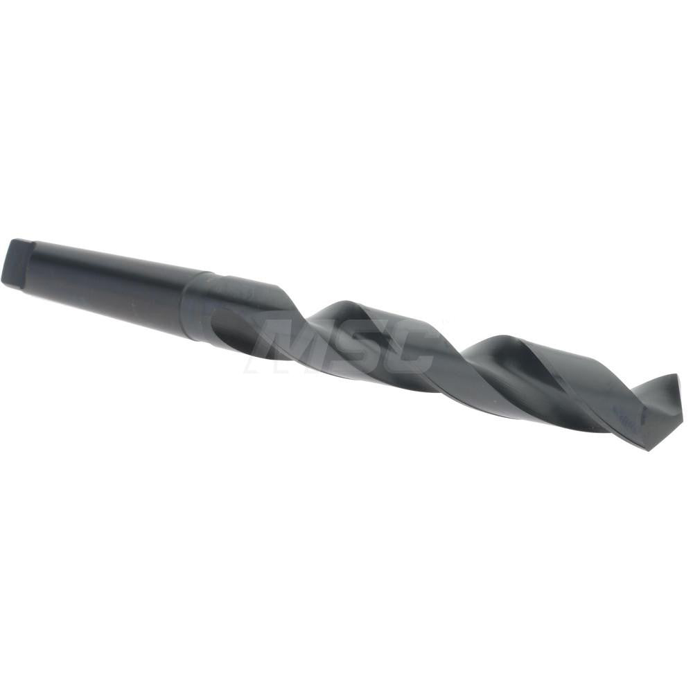 Hertel 89323653 Taper Shank Drill Bit 1-9/32" Dia, 4MT, 118 &deg Point, High Speed Steel