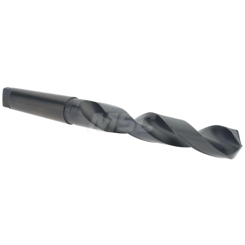 Hertel 89323844 Taper Shank Drill Bit 1-11/16" Dia, 5MT, 118 &deg Point, High Speed Steel
