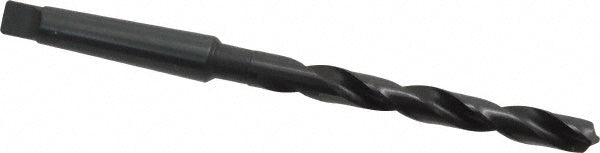Hertel 89323885 Taper Shank Drill Bit 35/64" Dia, 2MT, 118 &deg Point, High Speed Steel