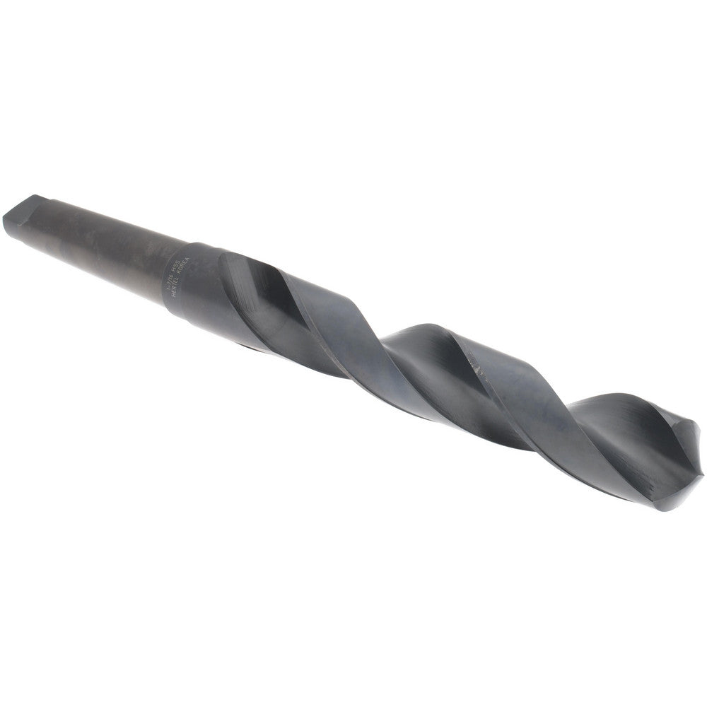Hertel 89323943 Taper Shank Drill Bit 1-7/16" Dia, 4MT, 118 &deg Point, High Speed Steel