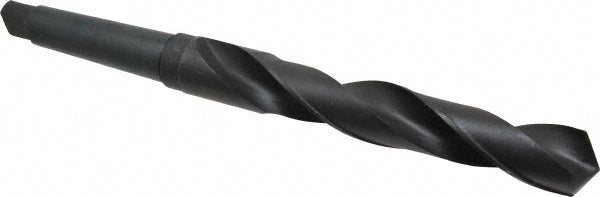Hertel 89323976 Taper Shank Drill Bit 1-15/32" Dia, 4MT, 118 &deg Point, High Speed Steel