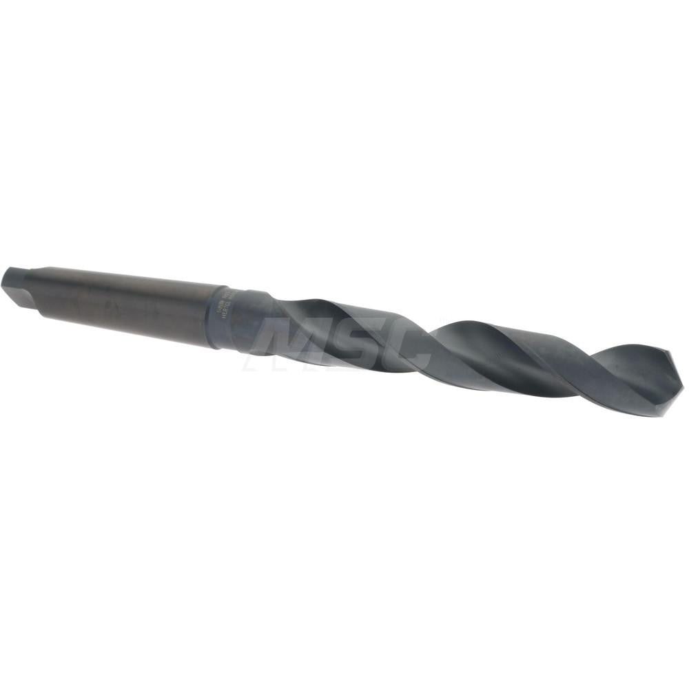 Hertel 89324065 Taper Shank Drill Bit 1-15/64" Dia, 4MT, 118 &deg Point, High Speed Steel