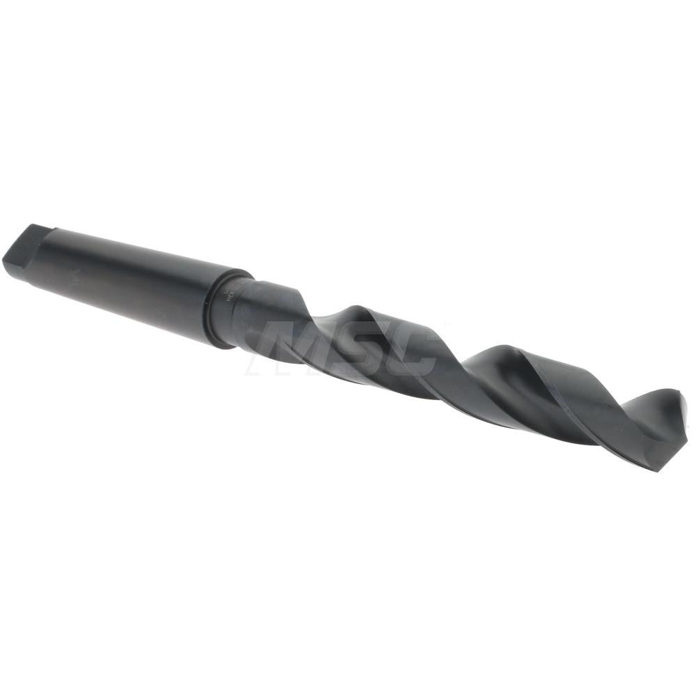 Hertel 89324180 Taper Shank Drill Bit 1-7/64" Dia, 4MT, 118 &deg Point, High Speed Steel