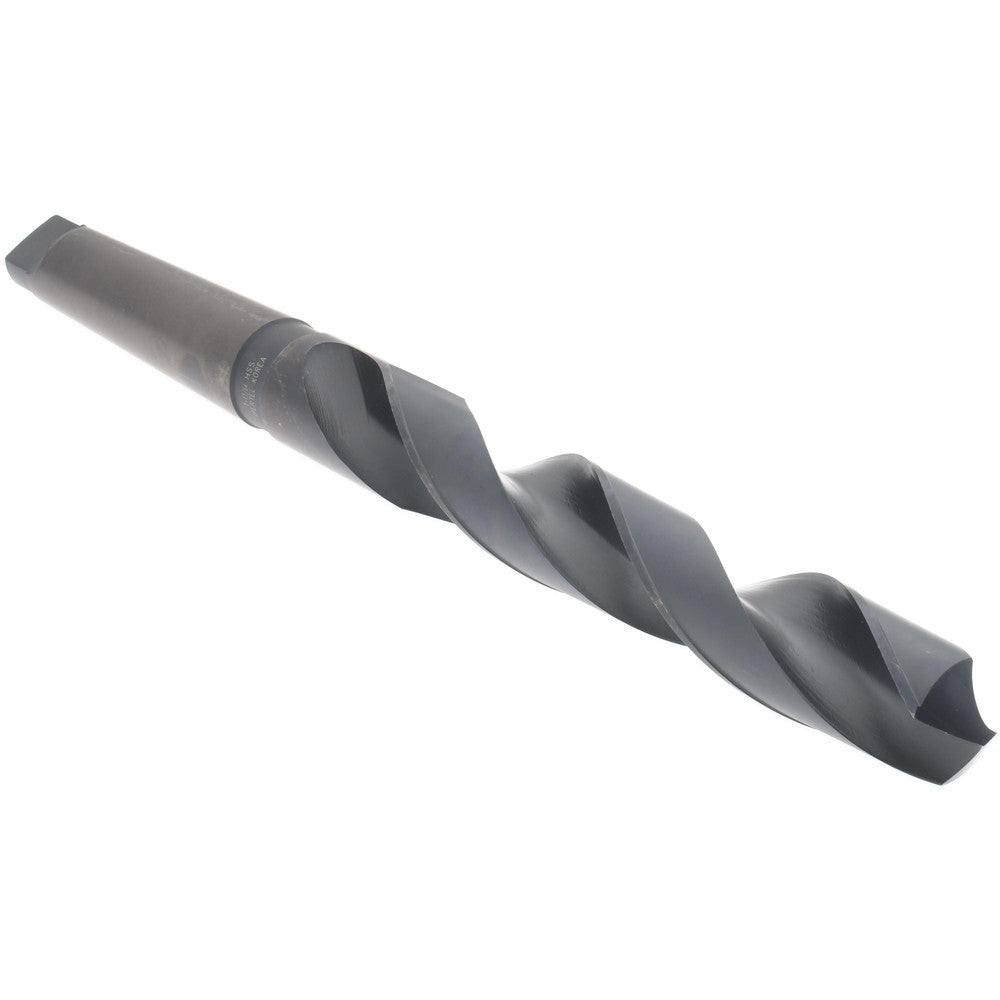 Hertel 89324370 Taper Shank Drill Bit 1-17/64" Dia, 4MT, 118 &deg Point, High Speed Steel