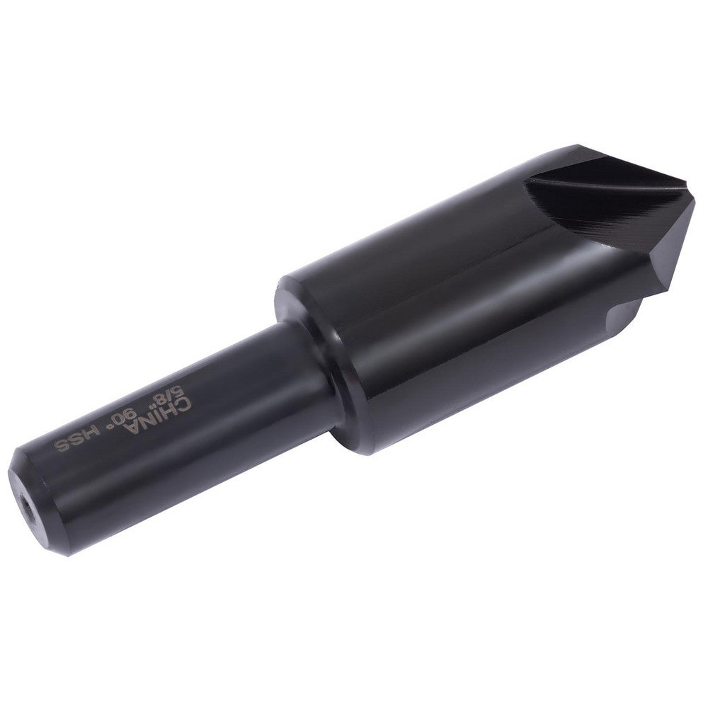 Hertel GX89330179 Countersink 5/8" Head Dia, 90.00 deg Included Angle, 4 Flute, High-Speed Steel, Right Hand Cut